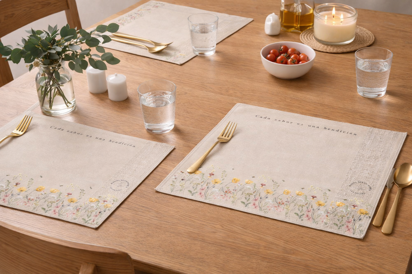 The mindful table - flores amarillas