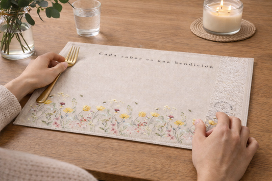 The mindful table - flores amarillas